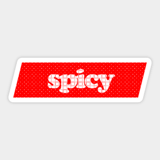 spicy Sticker